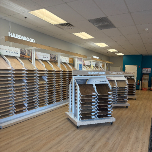 Hardwood flooring display